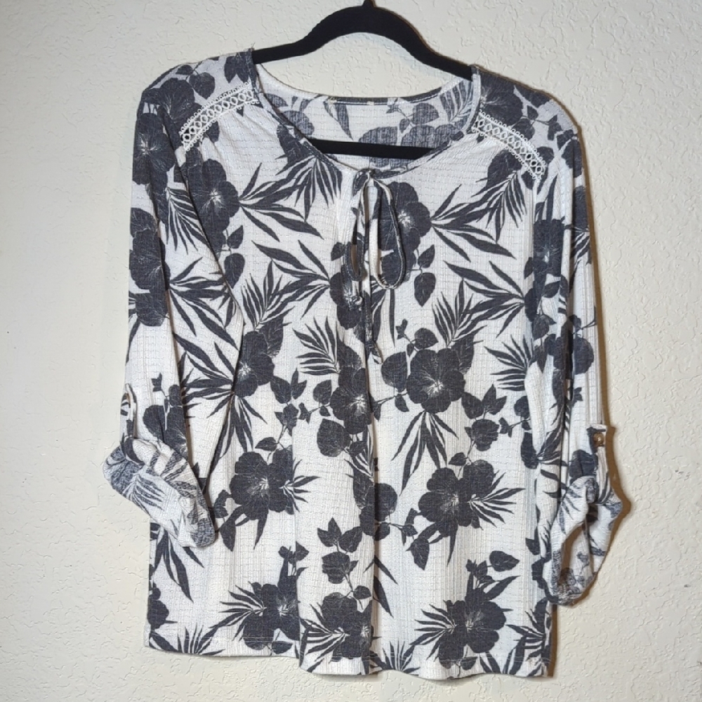 Floral Print Women's Top